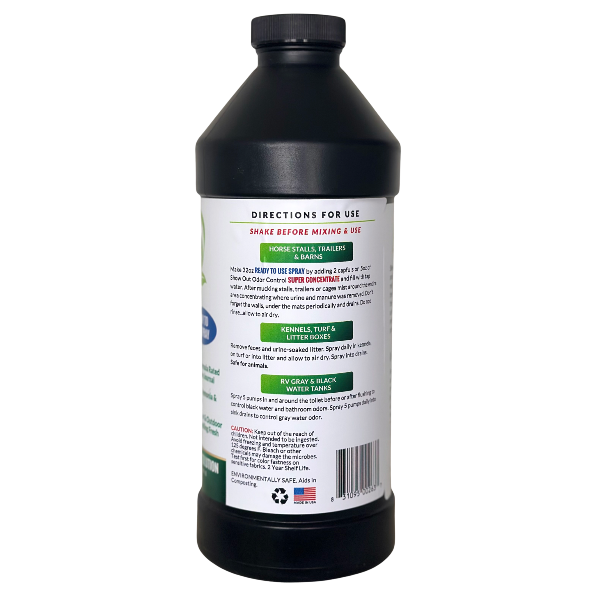 Show Out Odor Control & Urine Smell Remover (32oz) - Eliminates Odors ...