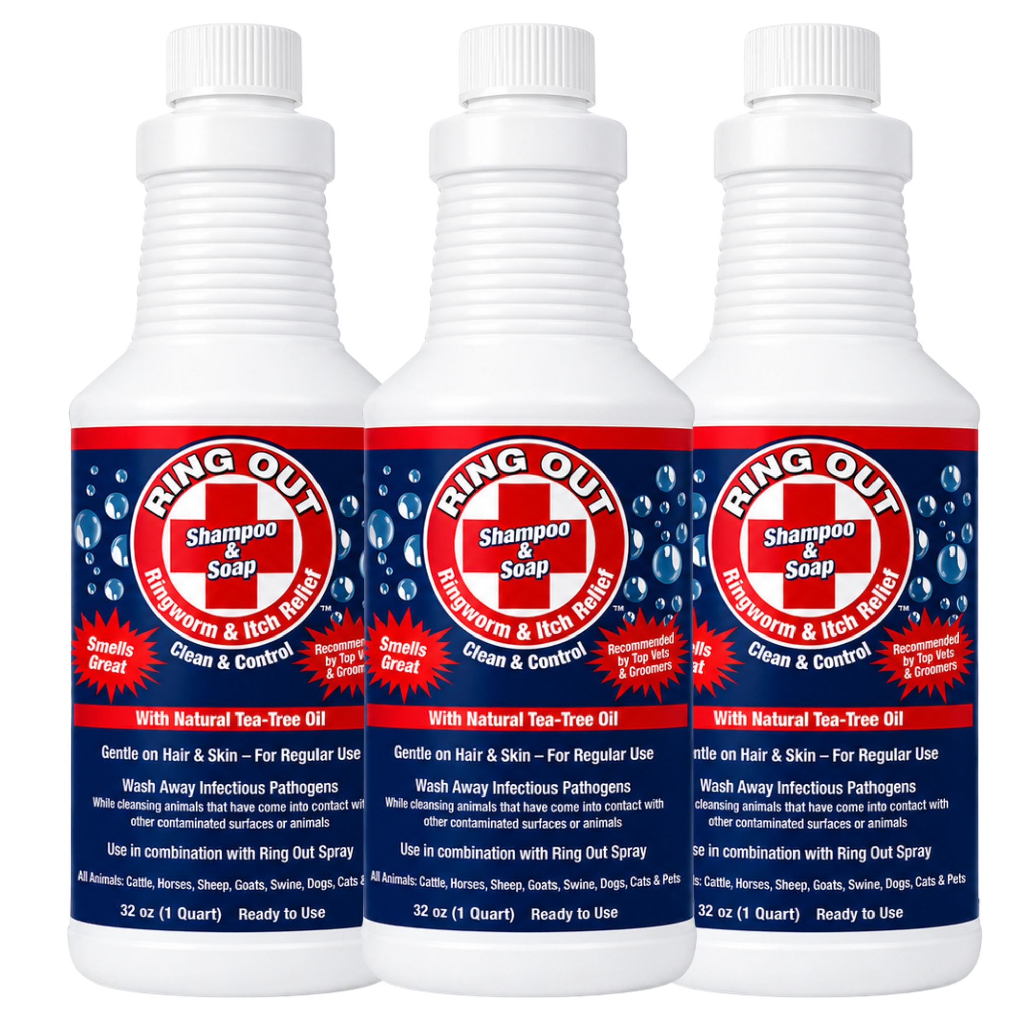 Ring Out Shampoo & Soap - Prevent Ringworm & Fungus
