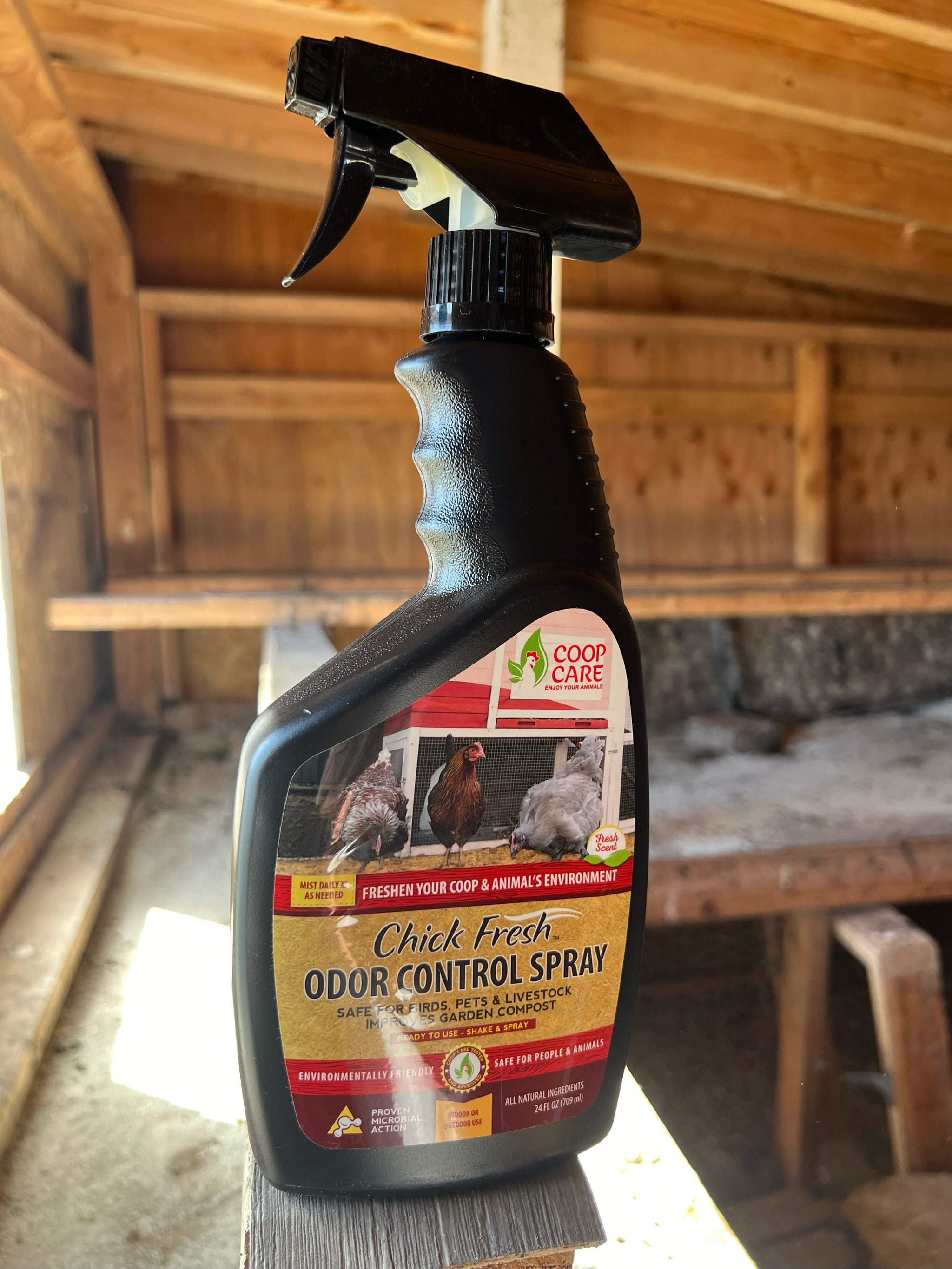 spray to keep chickens out of garden Chick Fresh