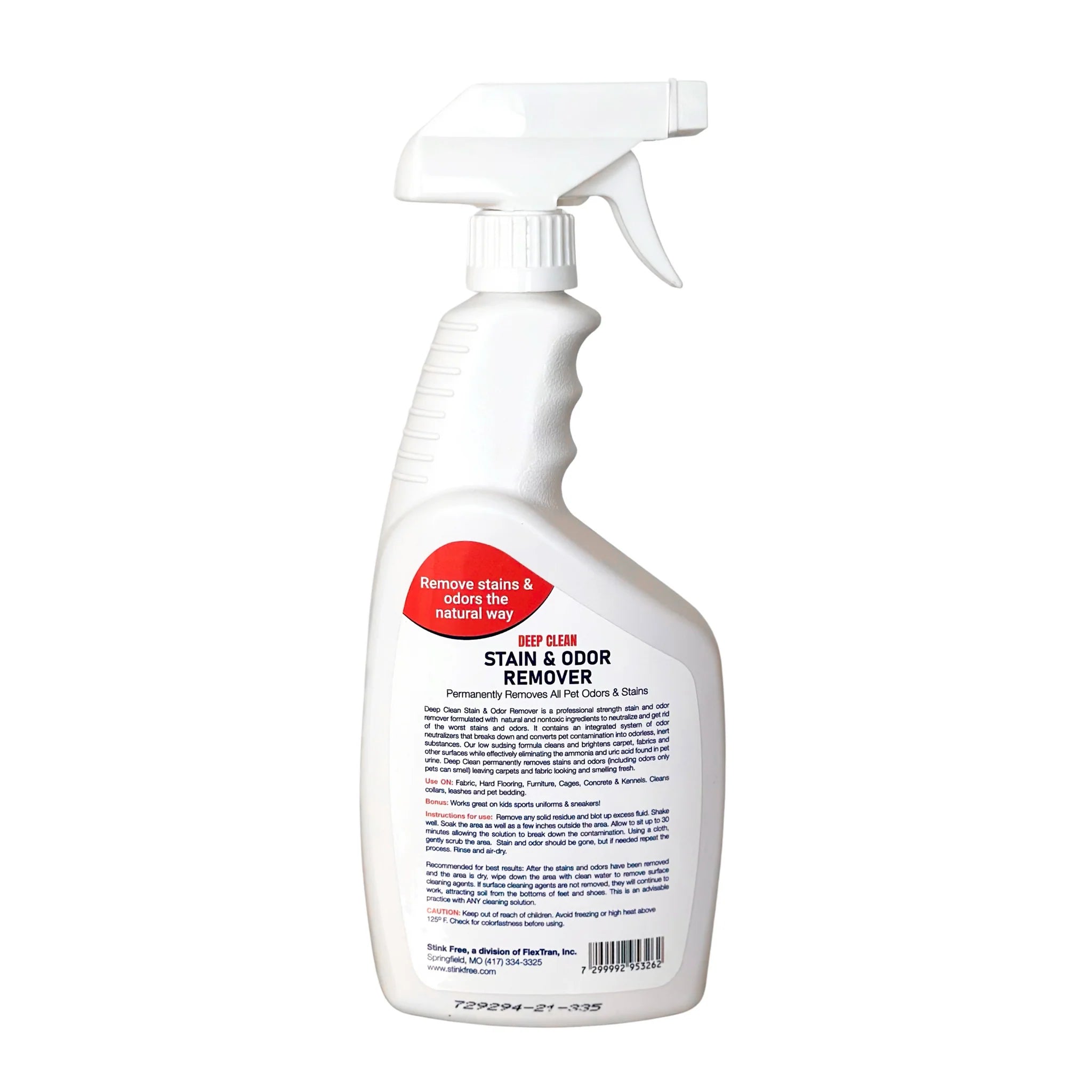Deep Clean Carpet Stain & Odor Remover For Pets - 24 oz Spray