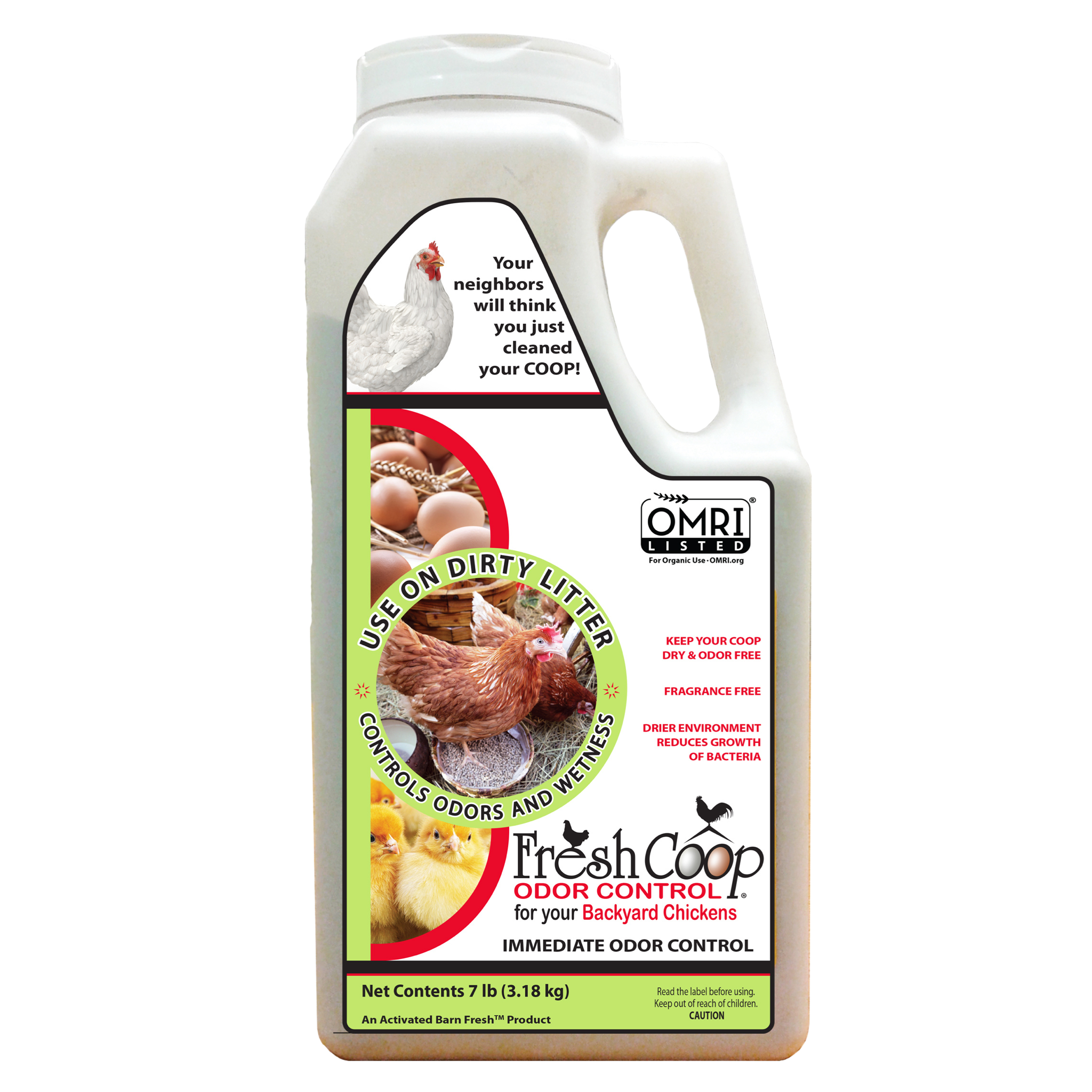 Chicken Cleaner Fresh Coop Chicken Odor Control and Eliminator for Backyard Chickens ...