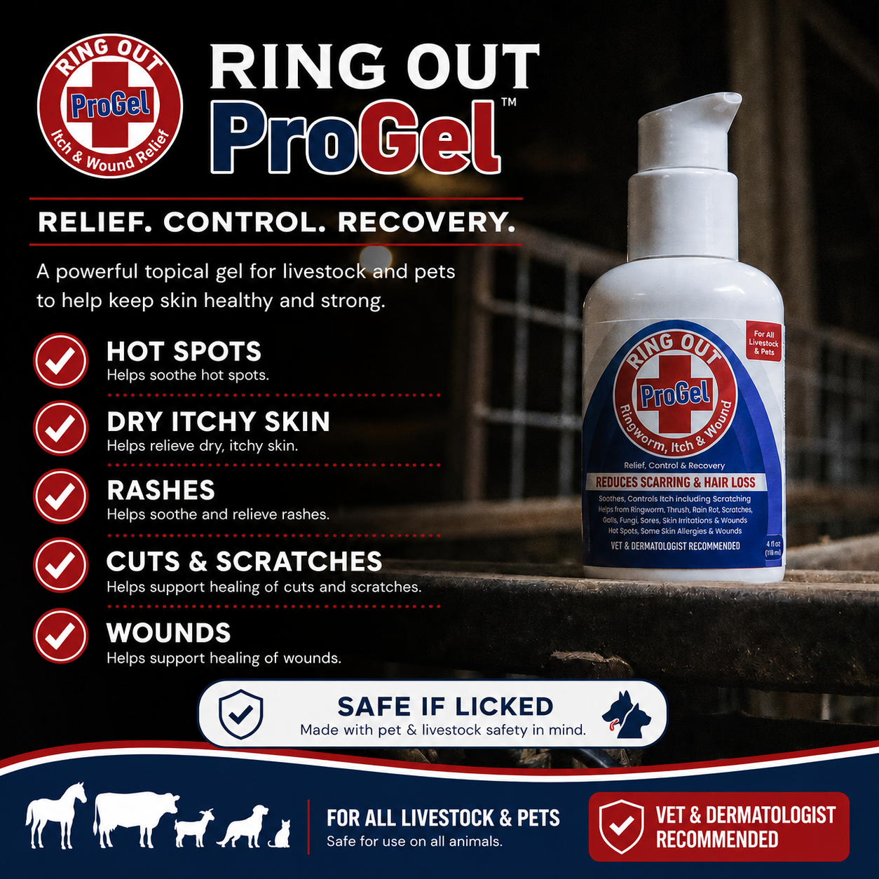 Ring Out ProGel Skin & Coat Conditioning Gel with Coconut Oil & Aloe Vera