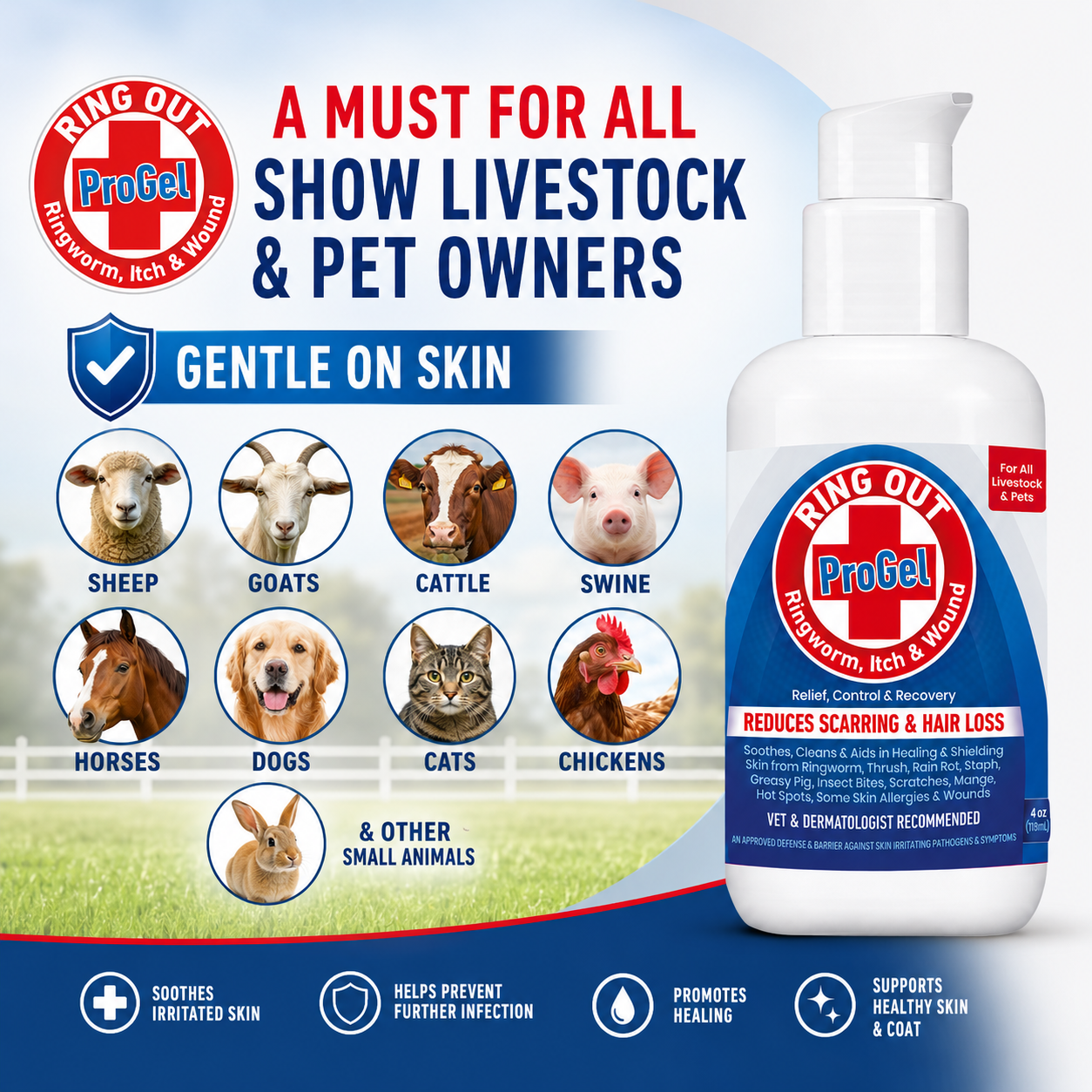 Ring Out ProGel Skin & Coat Conditioning Gel with Coconut Oil & Aloe Vera