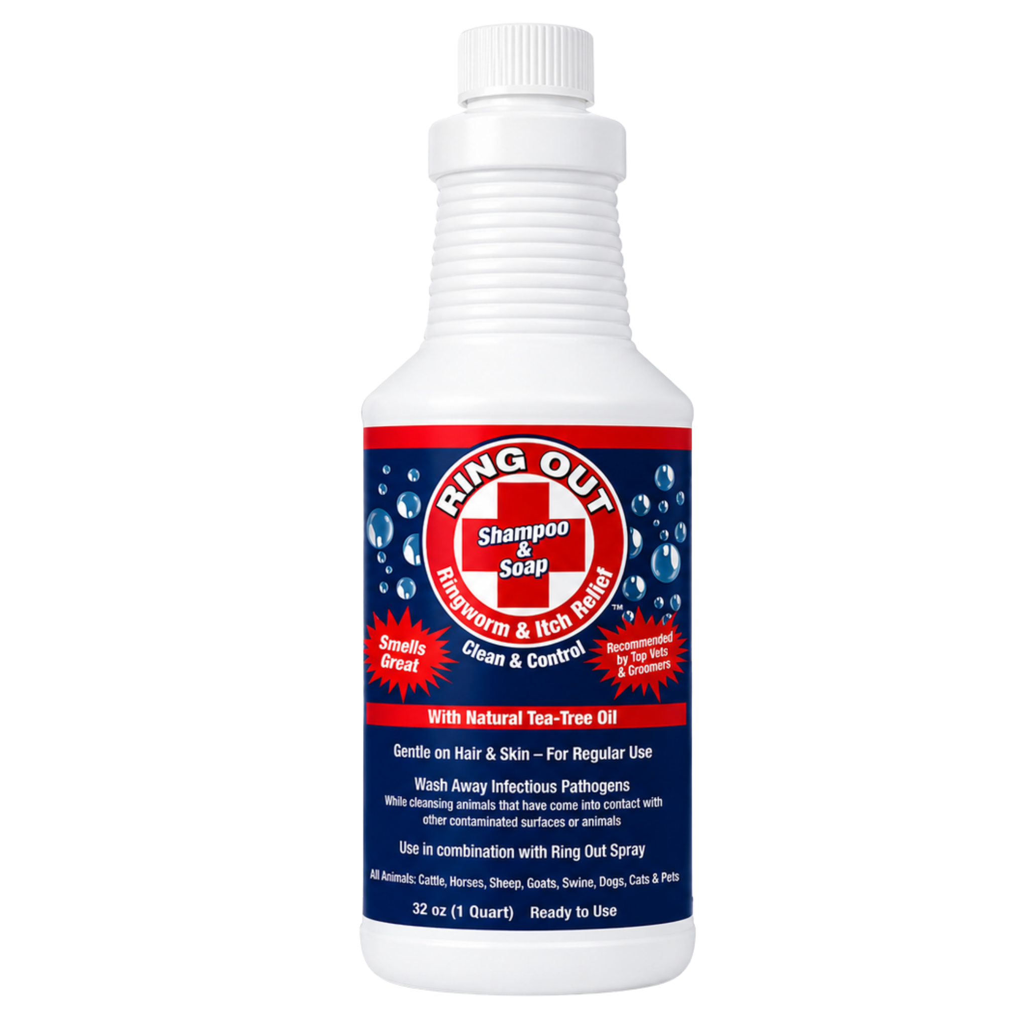 Ring Out Shampoo & Soap - Prevent Ringworm & Fungus