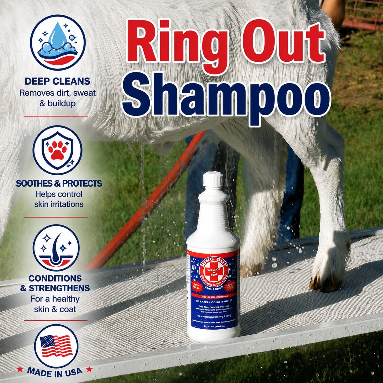 Ring Out Shampoo & Soap - Prevent Ringworm & Fungus