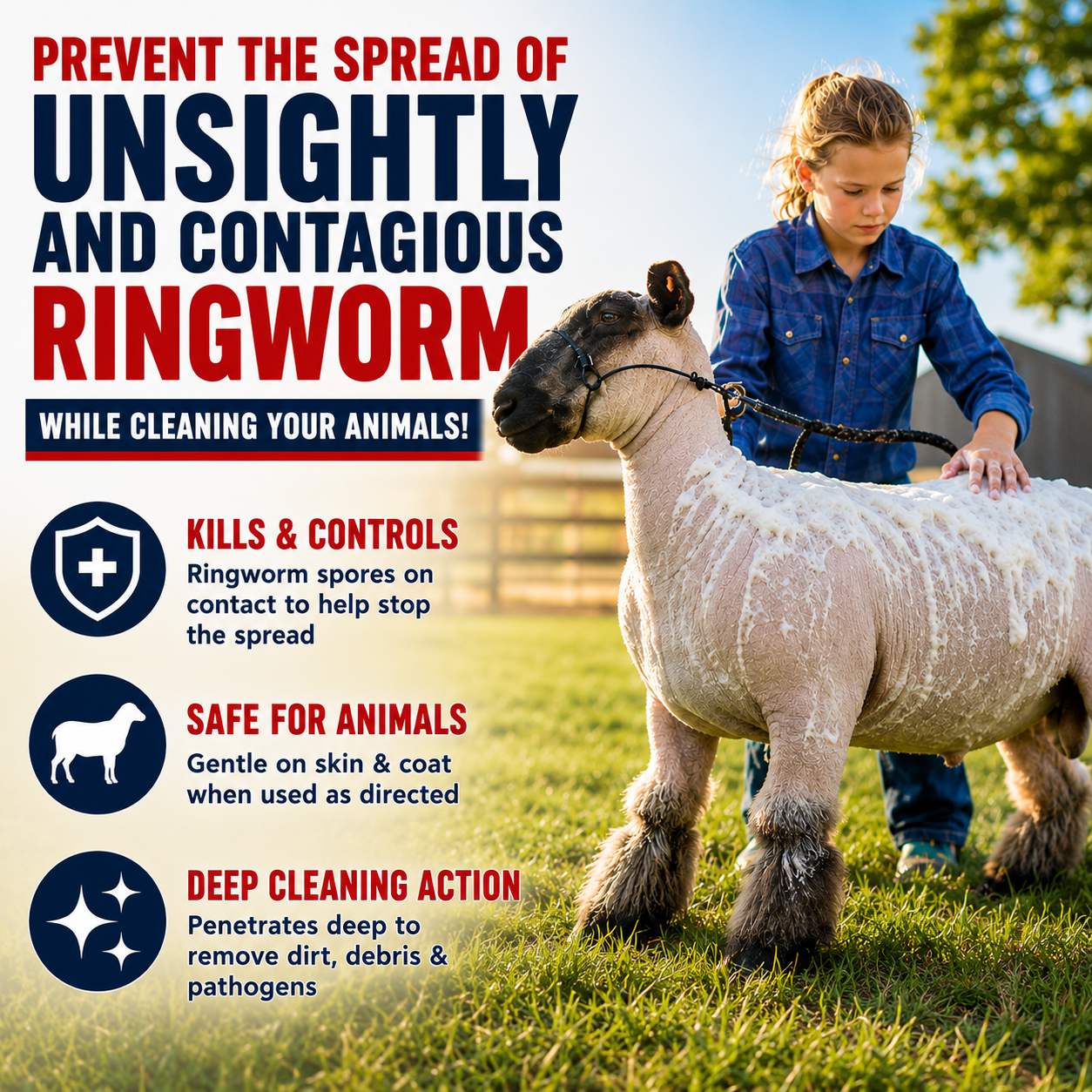 Ring Out Shampoo & Soap - Prevent Ringworm & Fungus
