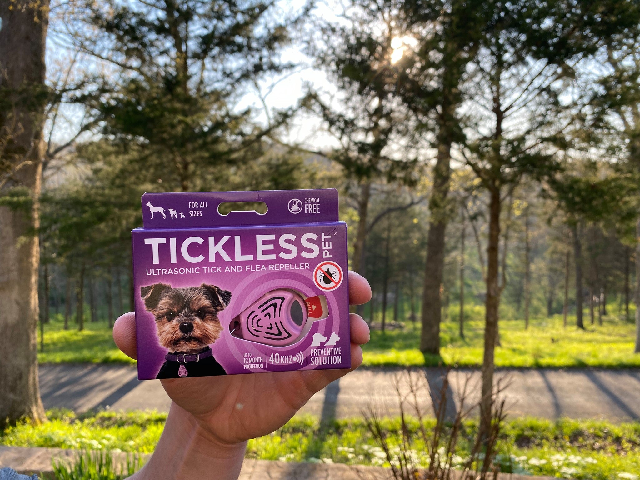 Tickless Chemical-Free Pet Accessories for Flea Prevention and Tick Control for Dogs