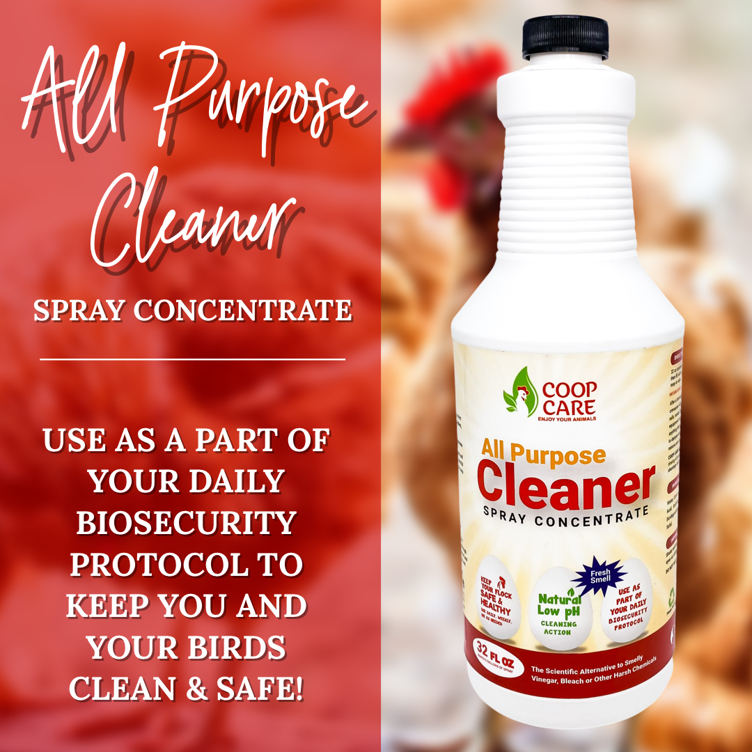 Coop Care All Purpose Cleaner 32oz Spray Concentrate - FREE Shipping!
