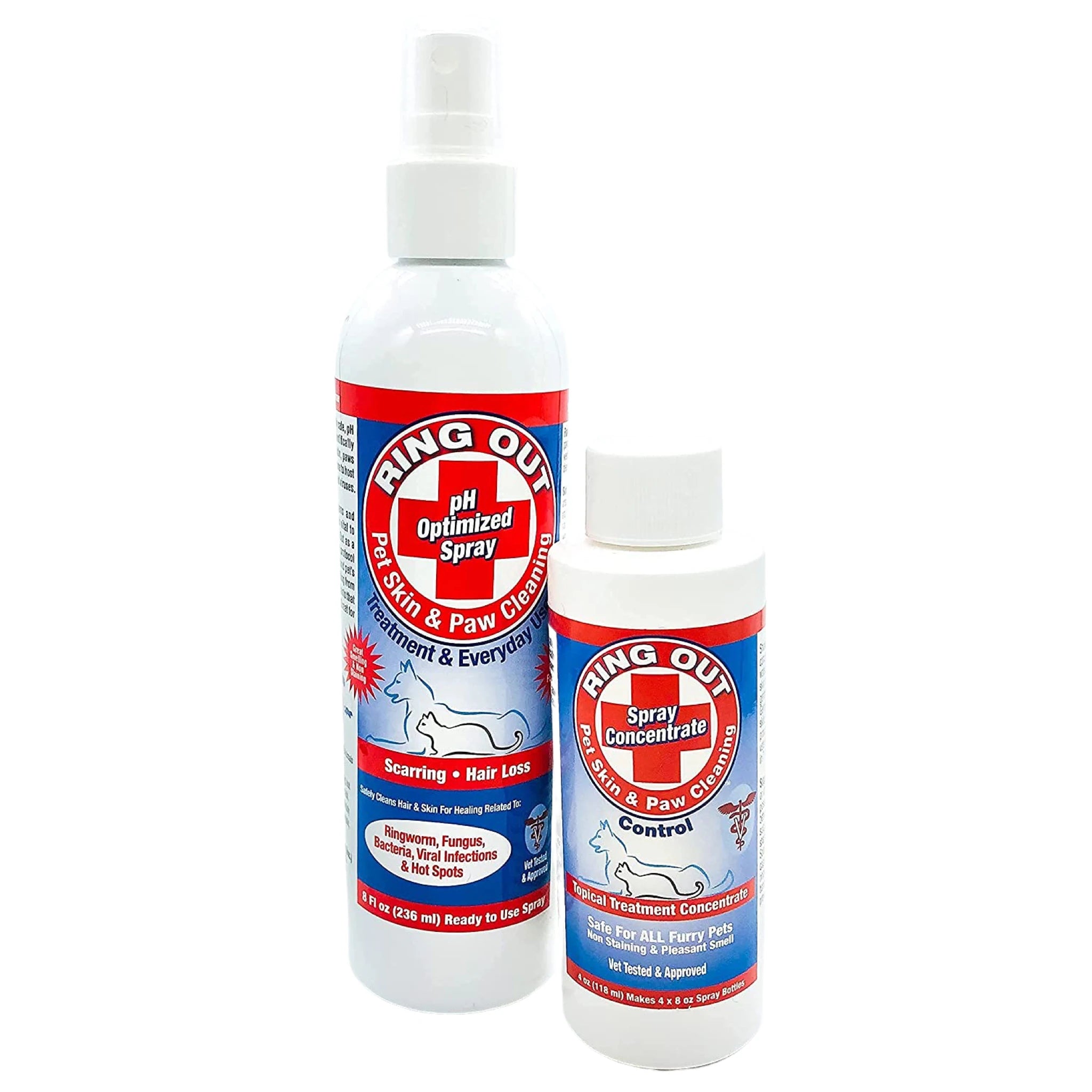 Pingworm Spray Ring Out for Pets: Control & Help Ringworm | Recovery & Itch Relief Sp ...