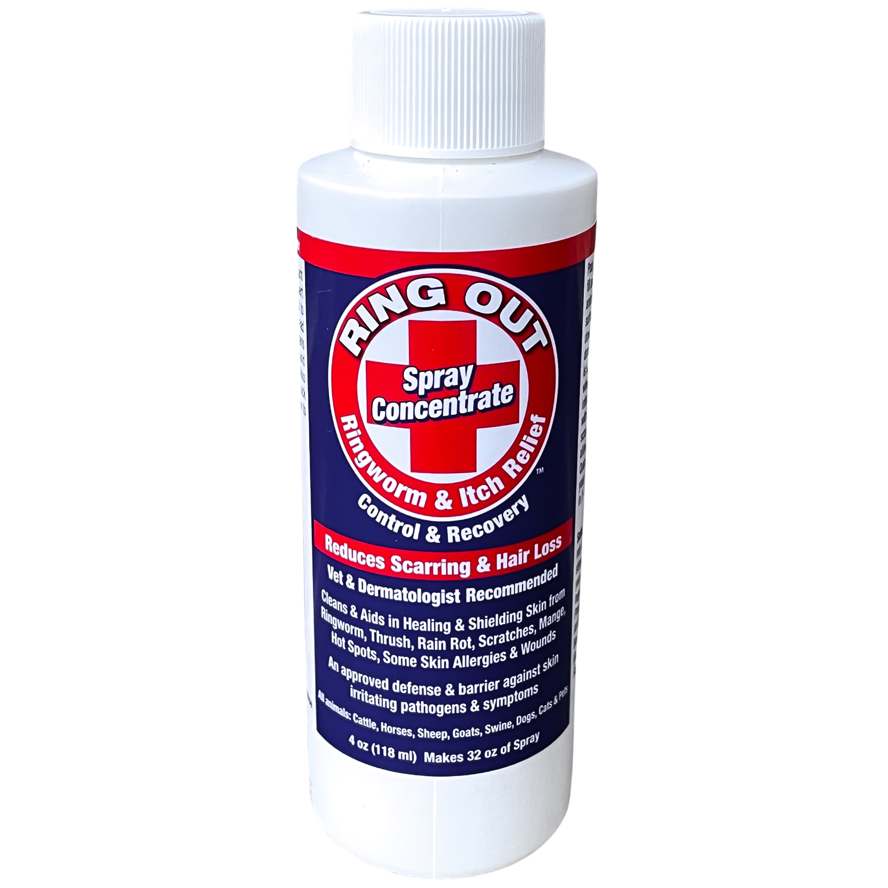 Pingworm Spray Ring Out Concentrate - Spray For Ringworm Control. Works on All Pets ...