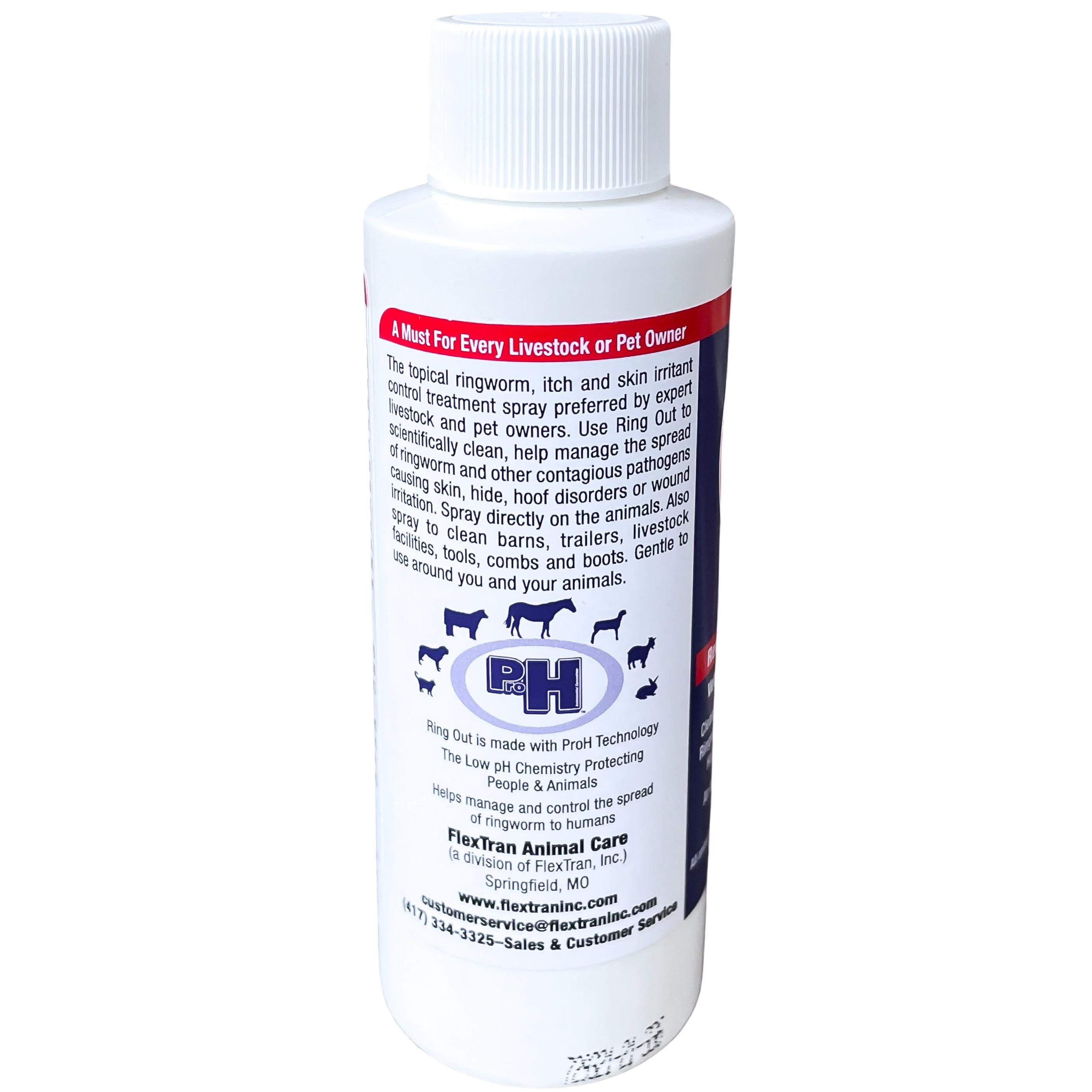 Ring Out Concentrate - Spray For Ringworm Control. Works on All Pets & Livestock!