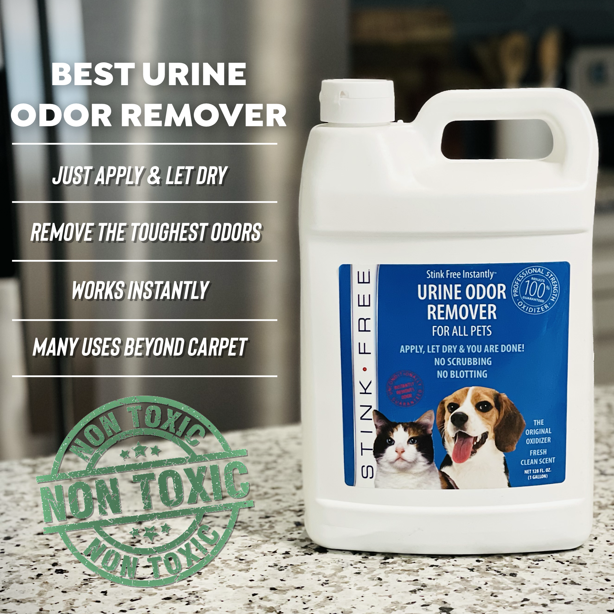 Stink Free Urine Odor Remover For All Pets