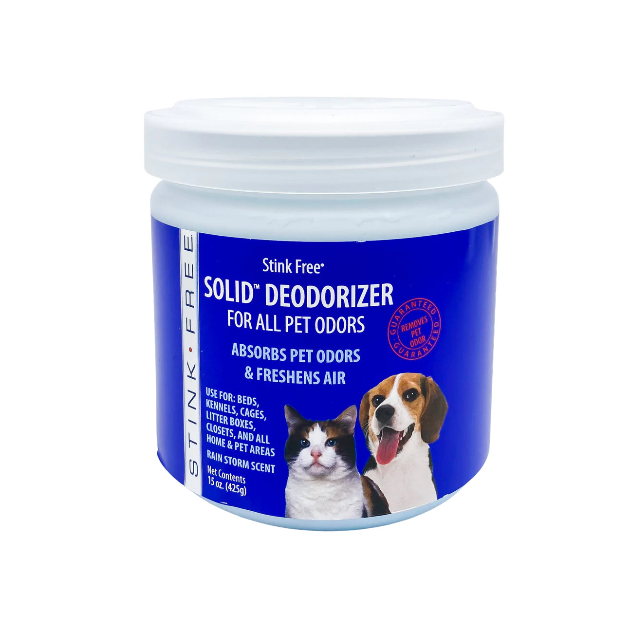 Solid Gel Deodorizer For Pets - Rainstorm Scent